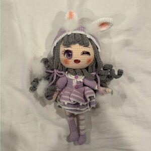 Crocheted doll